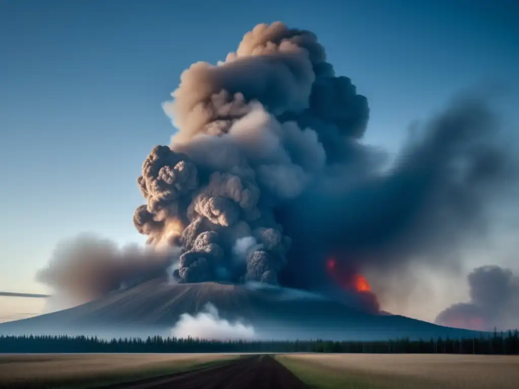 A powerful asteroid impact in Siberia in 1908 created a massive smoke cloud, altering the landscape forever
